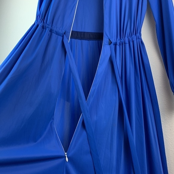 70’s Vanity Fair nylon zip front vintage house coat dress hostess gown EUC - Picture 7 of 12